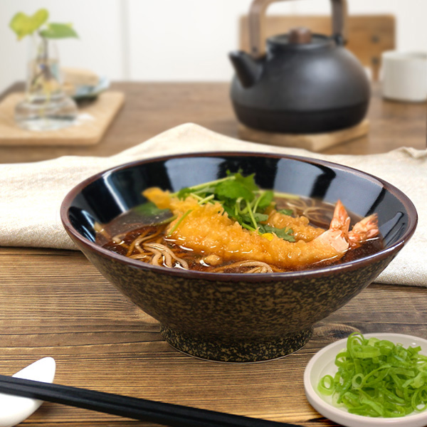 どんぶり 945cc そば丼ぶり 蕎麦 うどん 普通サイズ アウトレット 訳あり ラーメン 鉢 黒 おしゃれ 天目 錦天目 おしゃれ 日本製 美濃焼  丼 ろくろ目 和食器 : 1225-6 : K'sキッチンヤフー店 - 通販 - Yahoo!ショッピング