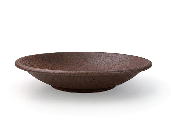 【特価品】大深皿 24cm 備前風 大深皿 盛皿 ボウル 大鉢 赤茶備前 日本製 美濃焼 和食器 赤茶色 ブラウン 艶なし 和モダン ワンプレート おでん 盛り合わせ 渋い 関連画像4