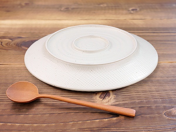 華蝶扇 選べる2色 大皿 22.2cm 七寸皿 日本製 美濃焼 陶器 和食器