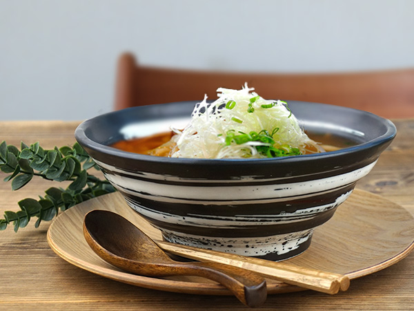 【期間限定お値下げ】　ヒヅミ峠舎　色絵　どんぶり　ラーメン鉢 184177515.jpg?cmsp_timestamp=