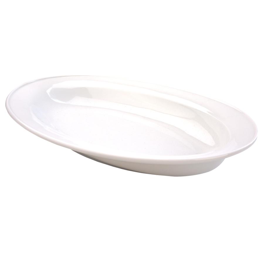 スゴイ カレー皿 3色から選べます カレー専用 軽い スロープ カレー皿 27.9cm 食べやすい ななめ 楕円 日本製 美濃焼 陶器 カフェ風 食器 おしゃれ 白 グレー｜k-s-kitchen｜02