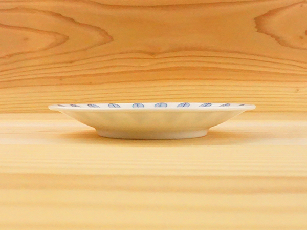 小皿 12.2cm おしゃれ ハーブ ミント うすかる 軽い 軽量 洋食器 和