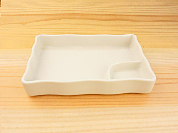 刺身皿 17.2cm×12cm 仕切り皿 和食器 日本製 美濃焼 お刺身 刺身皿 17.2cm×12cm 仕切り皿 和食器 日本製 美濃焼 お刺身