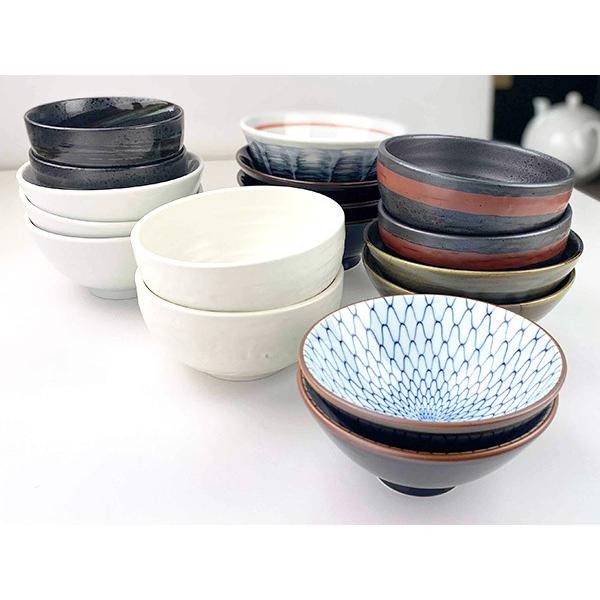 陶器製丼 6個セット 内外色違い 陶器製丼 6個セット 内外色違い 陶器製丼 6個セット 内外色違い 陶器製