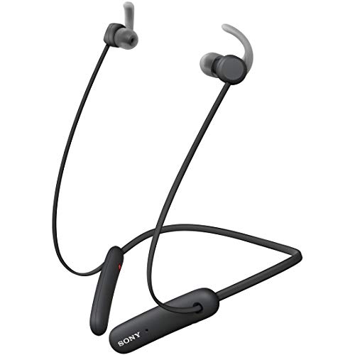SONY WI-C400 ワイヤレスステレオヘッドセット （Bブラック） SONY WI-C400 Wireless Bluetooth Stereo In-Ear Headphones