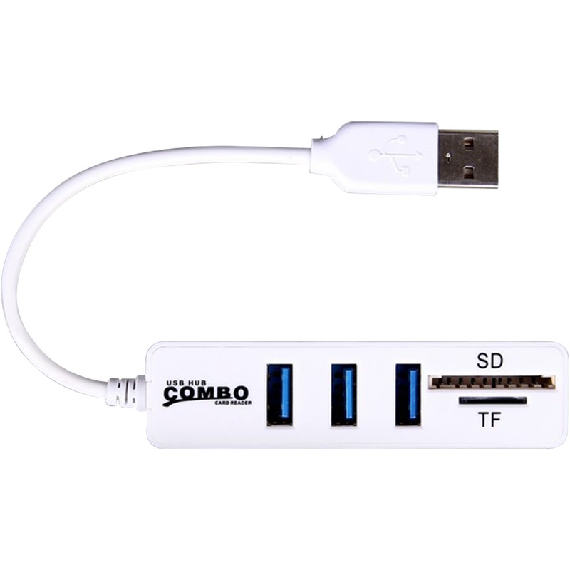 USBハブ 6ポート 3ポート 高速USB接続 コンパクト USB2.0 バスパワー専用 電源不要 SD/microSD カードリーダ機能付き｜k-seiwa-shop｜02