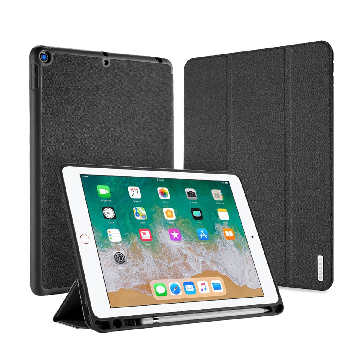 iPad 第9 第10 世代 ケース ペン収納 iPad air 第6 第5 世代 ケース iPad...