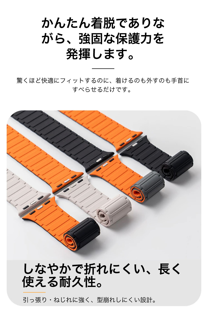 アップルウォッチ バンド SE3 44 40 ...の詳細画像5