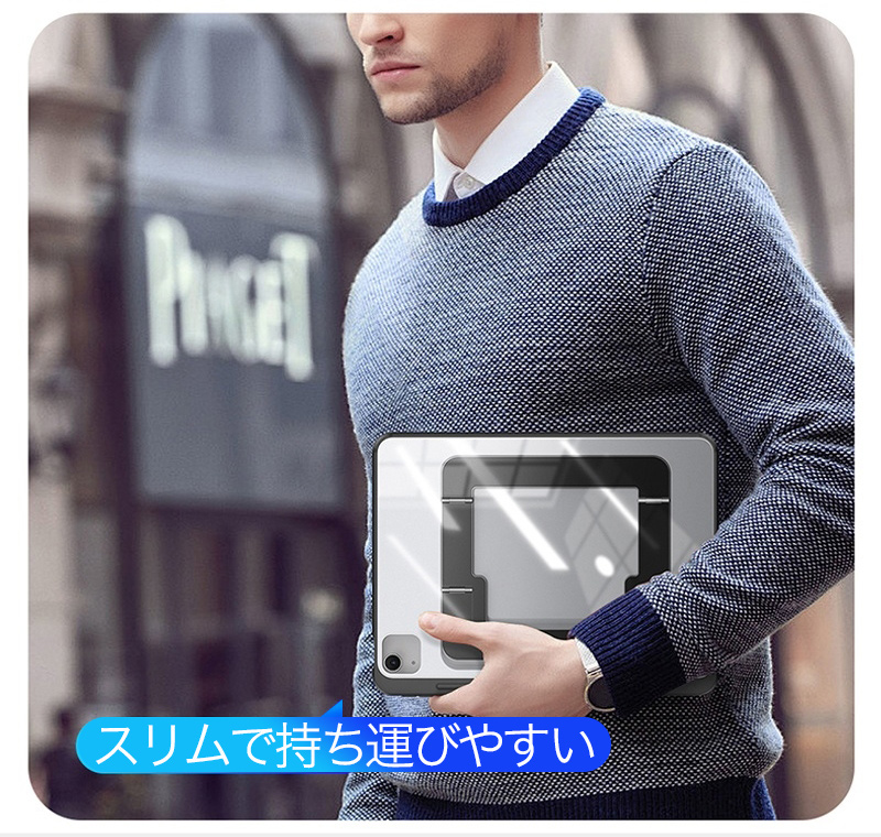 iPad Pro Air 13インチ m4 ケース 2025モデル A16 第 11 10 世代 ペン