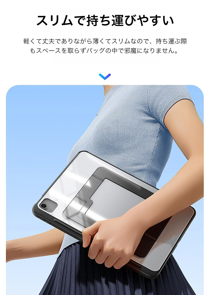 iPad 第11世代 a16 11インチ ケース 第10世代 10.9インチ フィルム付き