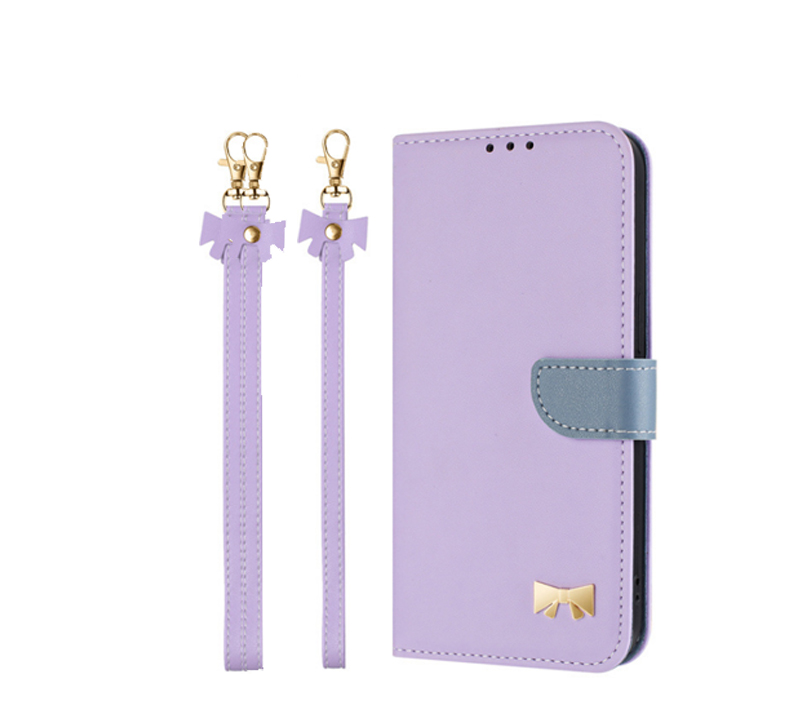 使用2ヶ月美品★保護フィルム、ケース付★ iPhone12 64GB パープル スマホケース iPhone12 ケース 手帳型 Pro Max ショルダー iPhone12Pro