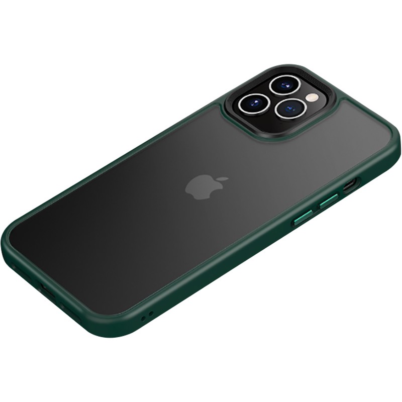 iPhone 保護フィルム付 iPhone12 ケース おしゃれ iPhone12 Pro Max ケース 半透明 iPhone12Pro ケース 耐衝撃 iPhone12Mini カバー クリア ワイヤレス充電対応｜k-seiwa-shop｜03