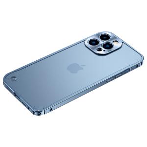 iphone15pro ケース アルミ バンパー iPhone15 Pro Max ケース クリア ...