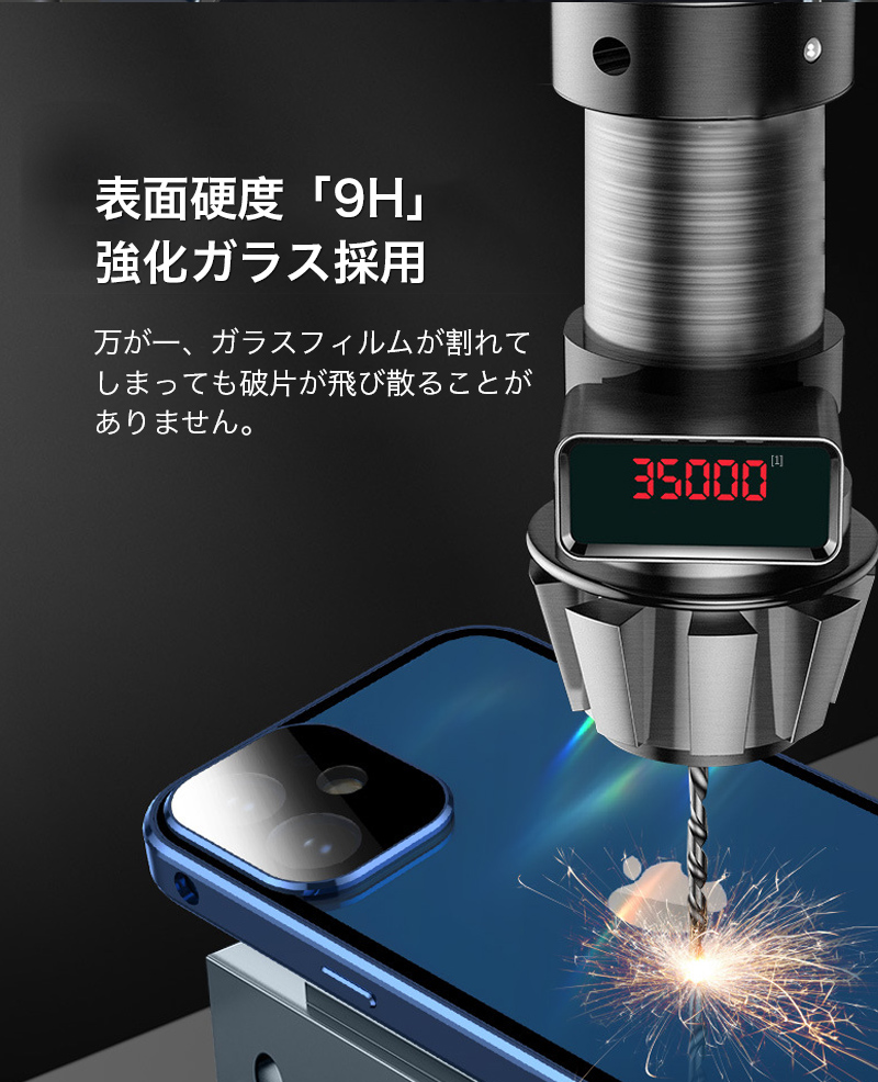 iphone13 ガラスフィルム ケース カバー 全面保護 iphone13 pro max ケース 両面ガラス iphone13 ケース 耐衝撃 iphone 13 pro ケース クリア 透明｜k-seiwa-shop｜14