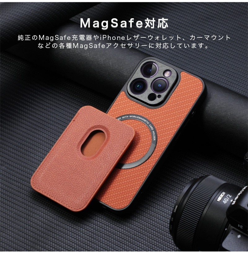 magsafe 対応 ケース iphone15 pro max ケース カード収納 iphone 14 13 12 pro max ケース magsafe 耐衝撃 iphone13 iphone12 mini ケース マグセーフ カバー｜k-seiwa-shop｜12