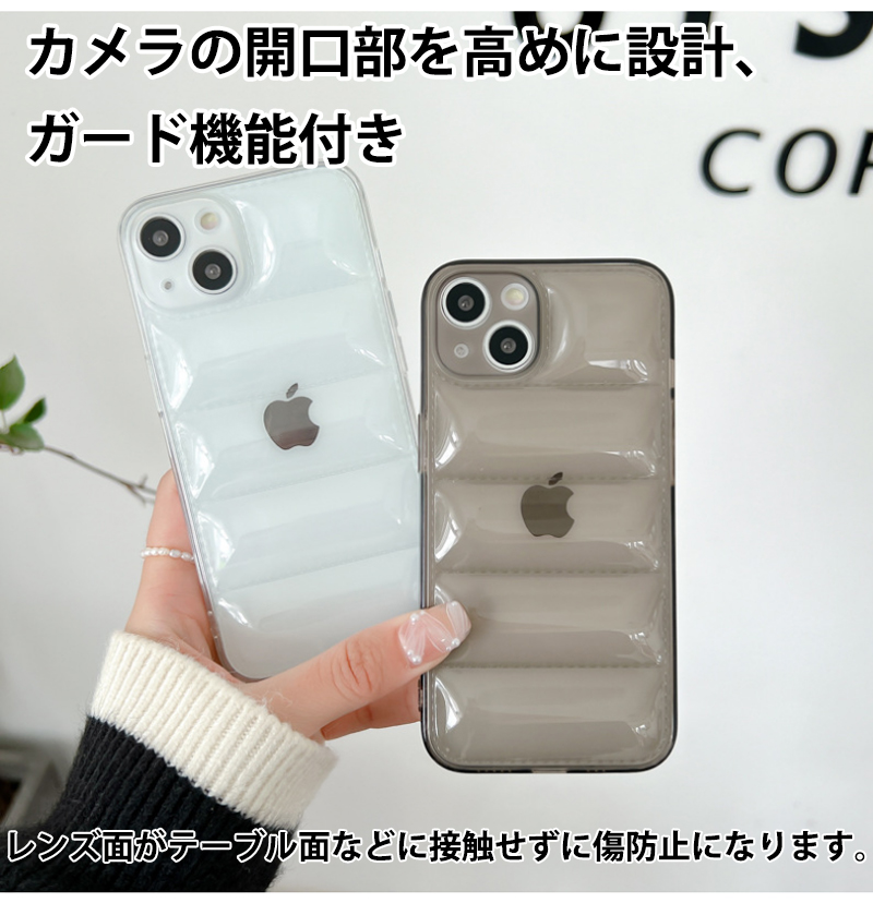 iphone 14 ケース おしゃれ iphone14 pro max ケース iphone14プロ ケース クリア 耐衝撃 韓国 iphone 14 pro max カバー 透明 ダウンジャケット ガラスフィルム｜k-seiwa-shop｜07