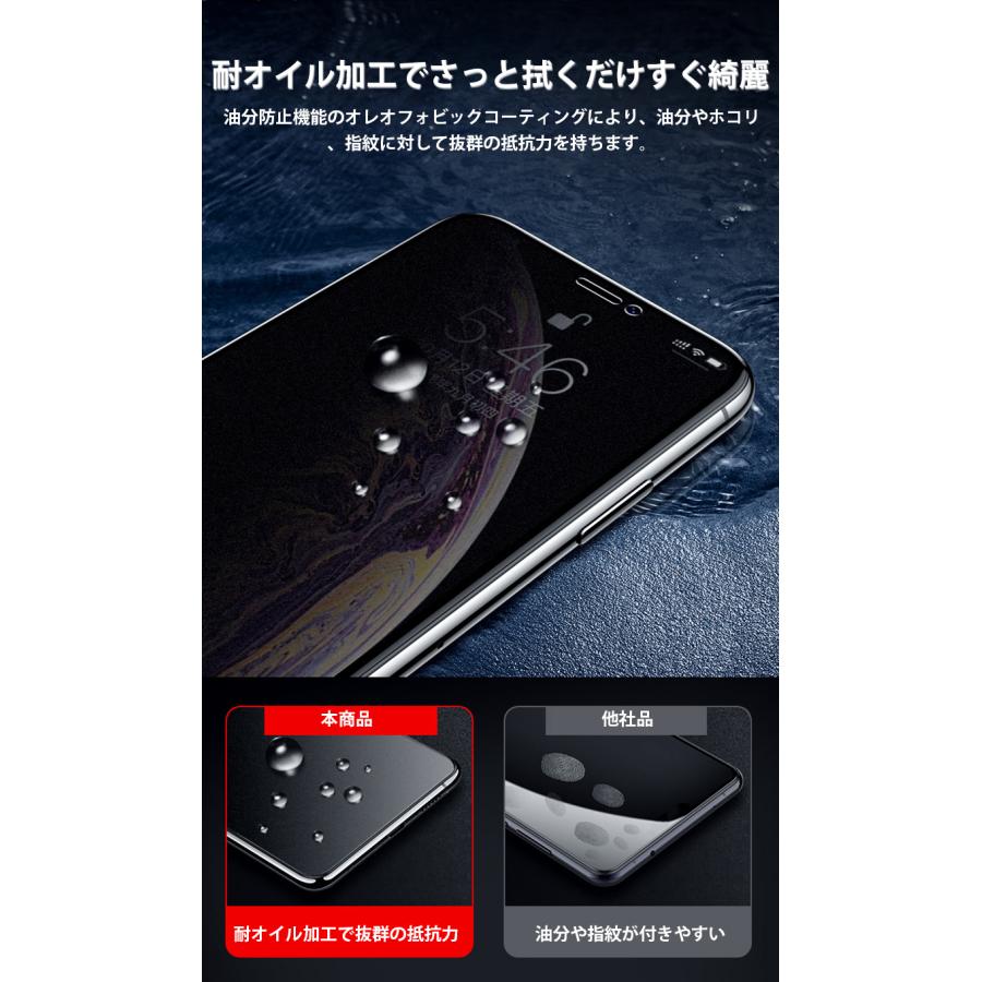 iphone13 mini フィルム 指紋防止 全面 さらさらフィルム iphone13 pro max ガラスフィルム 覗き見防止フィルム スマホ iphone13 保護フィルム クリアケース｜k-seiwa-shop｜09