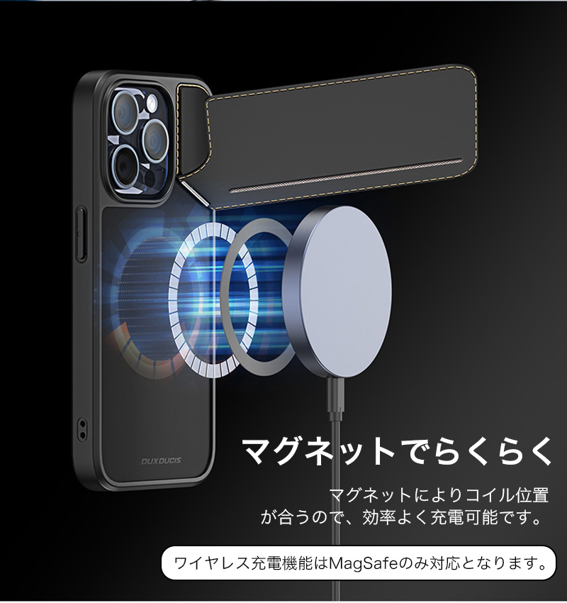 iphone15 pro ケース 手帳型 iphone 15 14 ケース 手帳型 メンズ magsafe ケース iphone15 13 14 pro max 15plus ケース カバー スタンド レザー カード収納｜k-seiwa-shop｜08