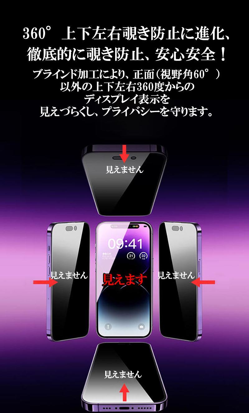 iphone15 pro フィルム 覗き見防止 iphone14 フィルム ブルーライト iphone13 フィルム iphone13 14 15 pro ガラスフィルム iphone12 13 mini 保護フィルム 全面｜k-seiwa-shop｜05