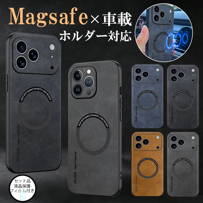 X}zP[X iphone 14 15 16 17 pro max P[X magsafeΉ iphone air 13 12 P[X ԍڃz_[Ή iphone16 e P[X iphone15 plus Jo[ v tB