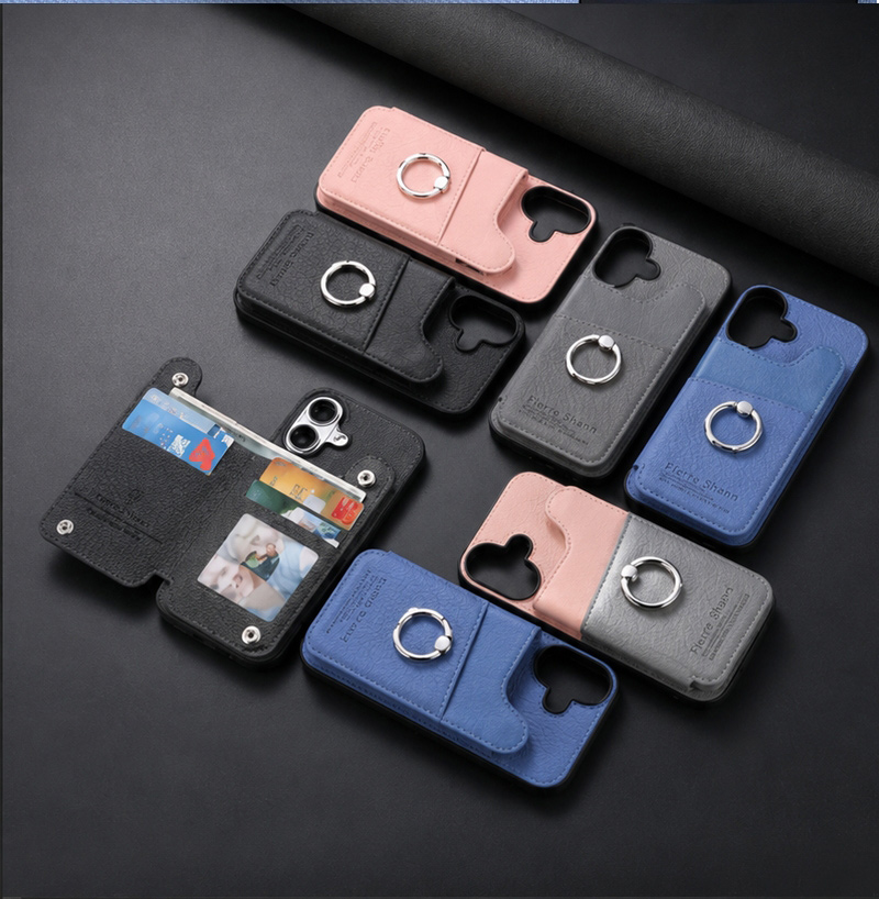 iPhone 17 レザーケース　MagSafeウォレット,ガラスフィルム付き iphone ガラスフィルム iphone17 iphone16 e ケース 17 15 14 13 18