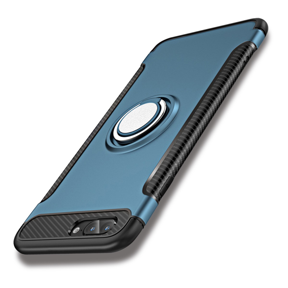iPhone7Plus ケース リング付き ガラスフィルム同梱 iPhone7 カバー シリコン 薄型 アイフォン7 アイフォン7プラス カバー ケース 耐衝撃 フィンガーリング付き｜k-seiwa-shop｜02