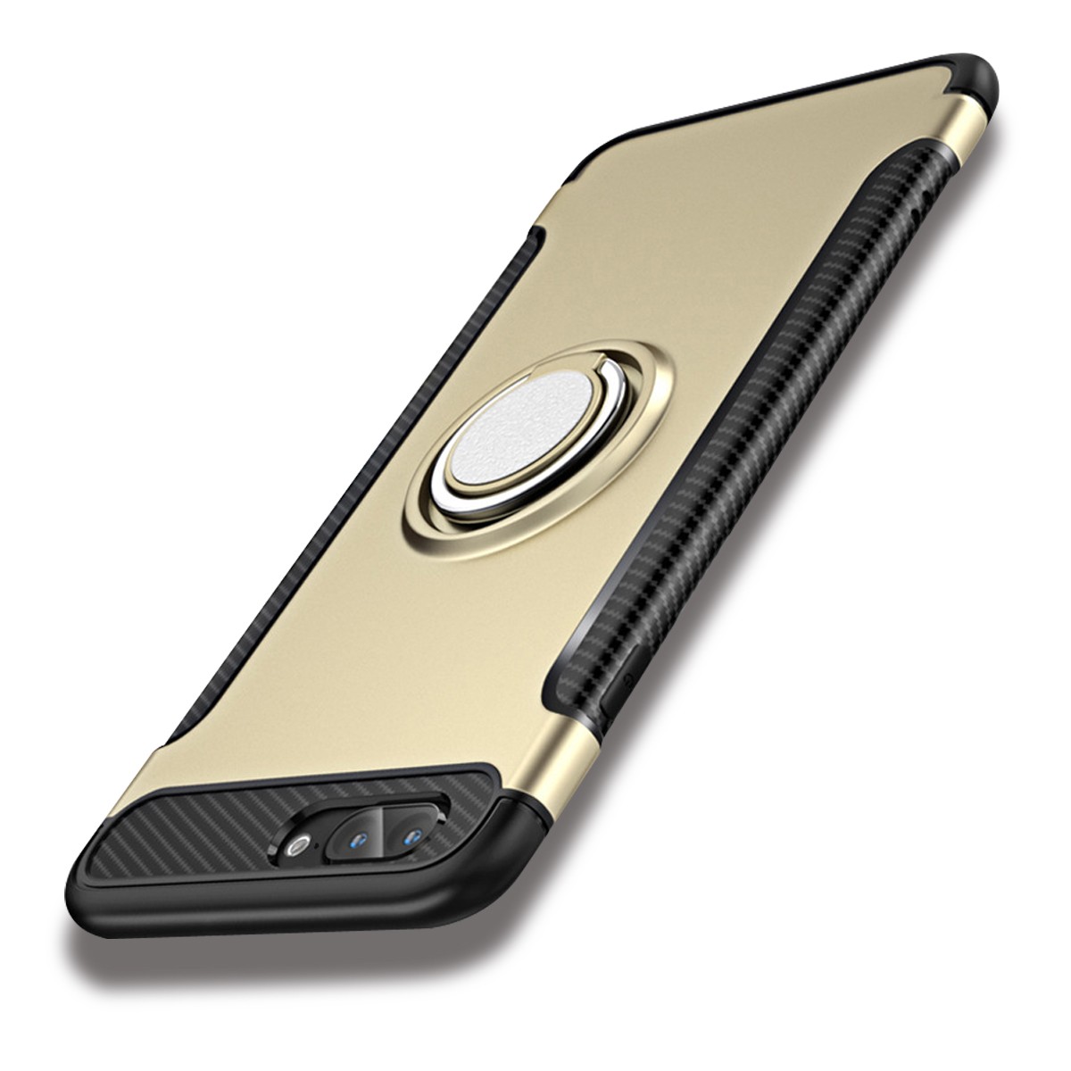 iPhone7Plus ケース リング付き ガラスフィルム同梱 iPhone7 カバー シリコン 薄型 アイフォン7 アイフォン7プラス カバー ケース 耐衝撃 フィンガーリング付き｜k-seiwa-shop｜05