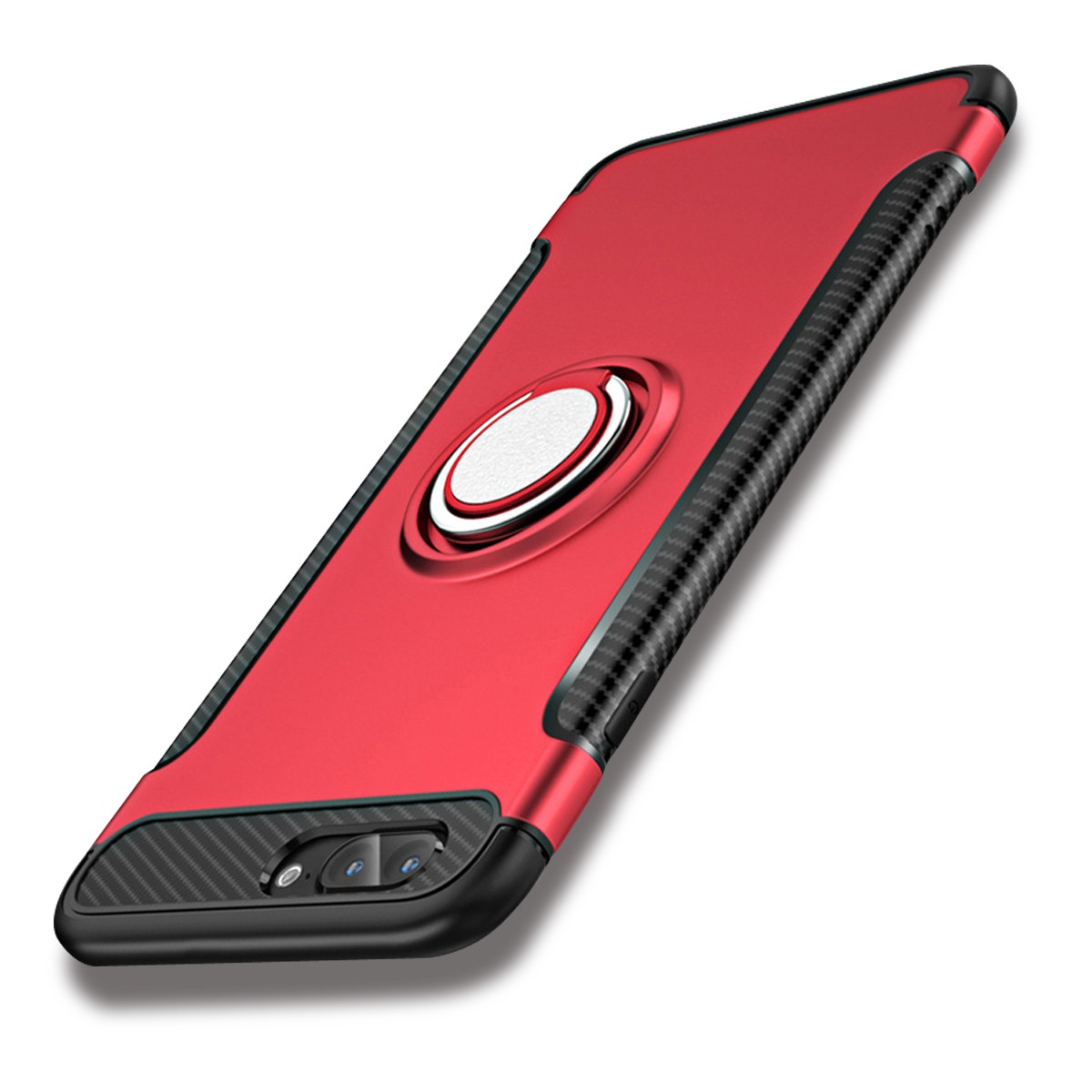 iPhone7Plus ケース リング付き ガラスフィルム同梱 iPhone7 カバー シリコン 薄型 アイフォン7 アイフォン7プラス カバー ケース 耐衝撃 フィンガーリング付き｜k-seiwa-shop｜03