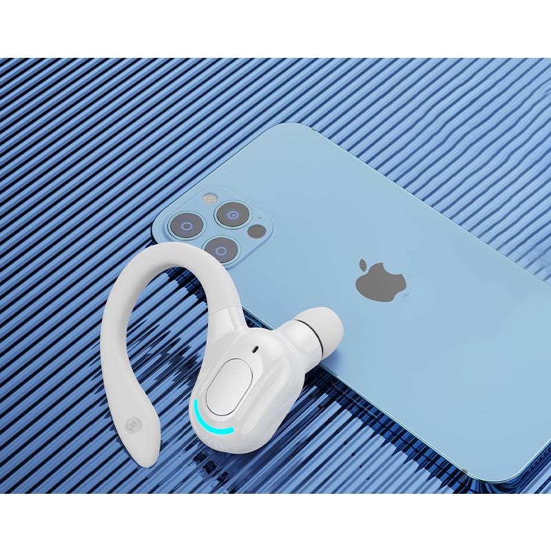 ワイヤレスイヤホン Bluetooth 5.0 片耳 イヤホン iPhone14 通話 ハンズフリー イヤフォン ワイヤレス 右耳 耳掛型 マイク内蔵 生活防水 高音質 超長待機｜k-seiwa-shop｜20