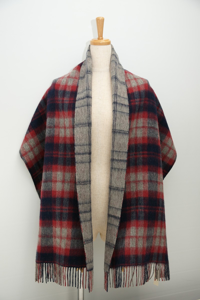 ストール 巻き方 大判 マフラー チェック レディース ウール100 40代 厚手 マフラー メンズ プレゼント 防寒 秋冬 Smart Life Paypayモール店 通販 Paypayモール