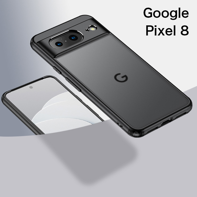 Pixel8 Pro ケース クリア ピクセル8 ケース ピクセル7a カバー 透明 Pixel7a カバー 耐衝撃 Google Pixel8 カバー おしゃれ マット ストラップホール付き