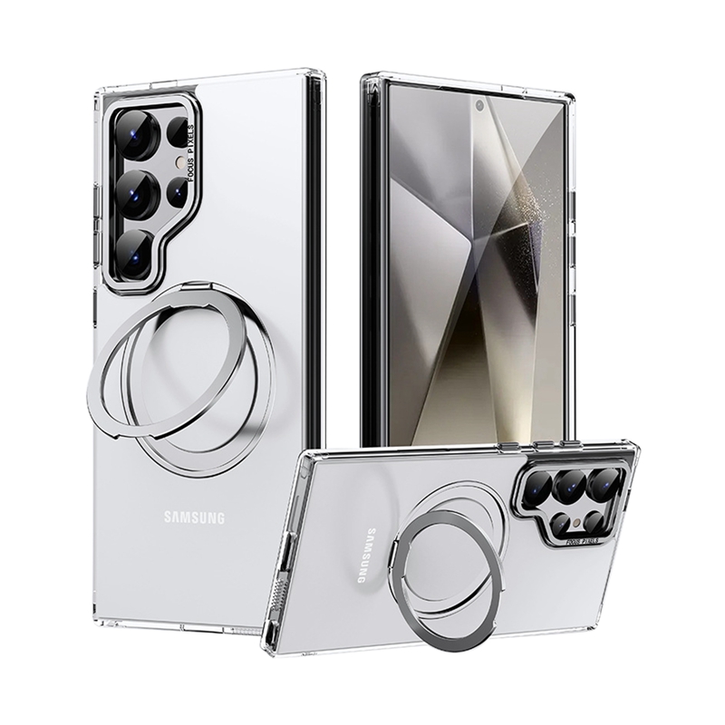 galaxy s25 ultra ケース Magsafe対応 リング付き ギャラクシー s24 s25 ケース クリア galaxy s24ウルトラ ケース 耐衝撃 samsung GalaxyS24 カバー スタンド |  | 02