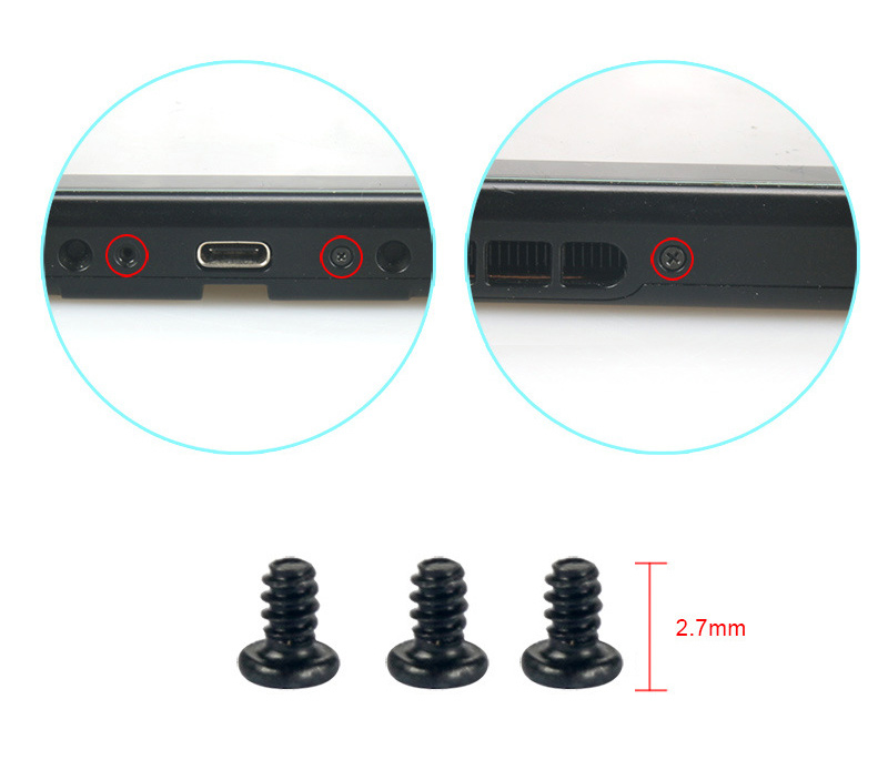 Nintendo Switch パーツ 部品 修理 本体用フルスクリューセット