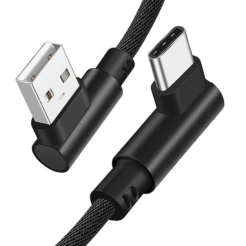 typec ケーブル 2m L字 高耐久 USB typec ケーブル 1メーター  アンドロイド タイプｃ 充電ケーブル 充電器 急速充電 持ち運び 最大2.4A スマホ