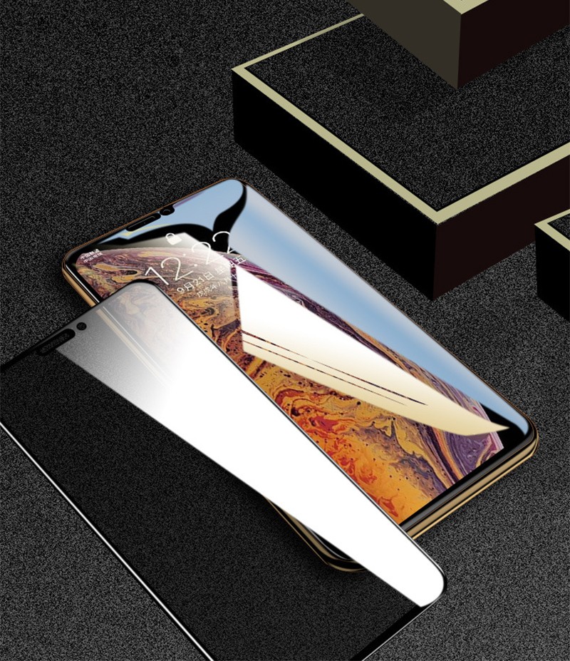SAVVIES ガラスフィルム iPhone8 全面 覗き見防止 iPhone SE3 SE2 保護