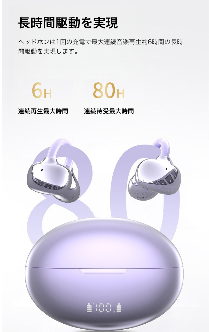 ワイヤレスイヤホン Bluetooth 6.1 両耳 イヤフォン iPhone ワイヤレス