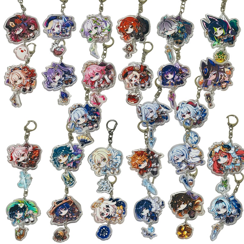 原神 げんしん Genshin キーホルダー グッズ アクリル アイテム モラ