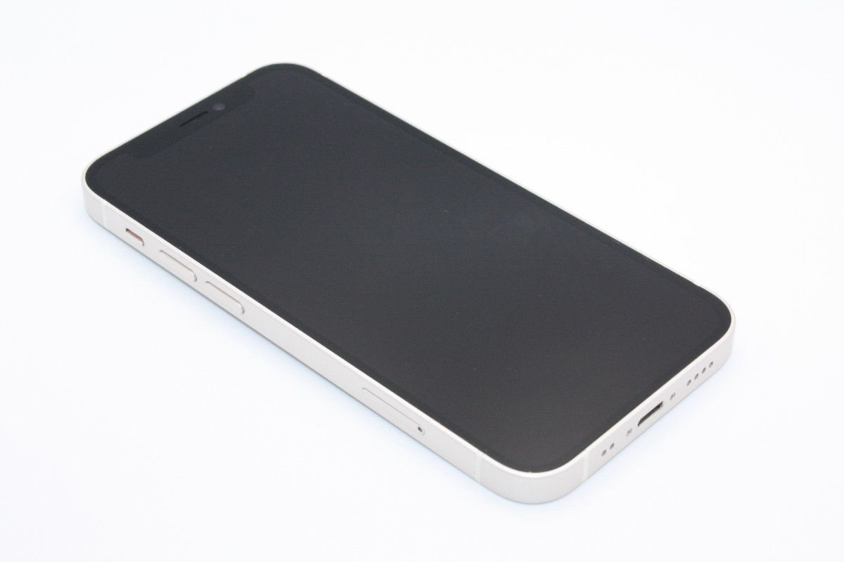 iPhone 12 mini 128GB ホワイト SIMフリー Bランク : ケースマ