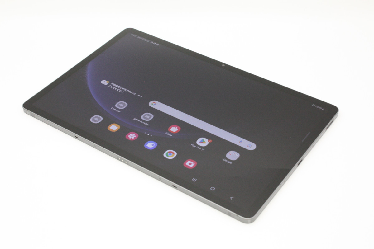 Galaxy Tab 美品 S9 FE+ 5G SCT22 グレー au版SIMフリー Aランク