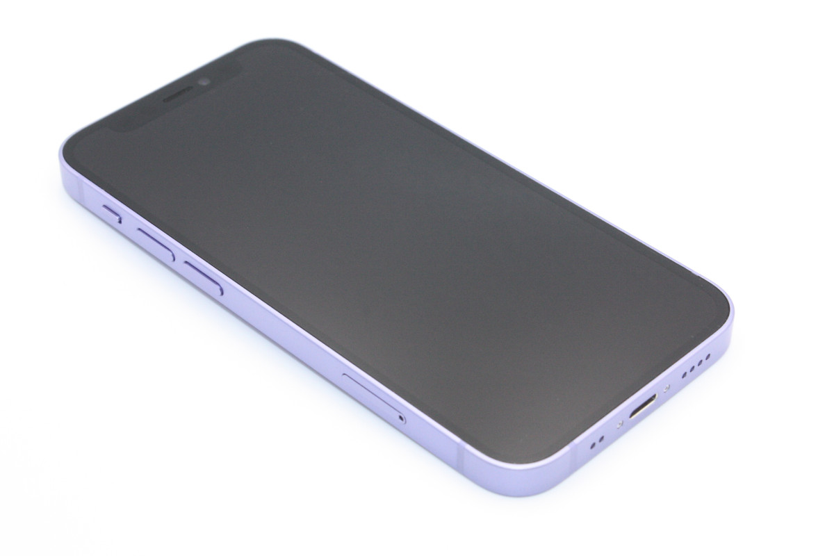iPhone 12 mini バッテリー状態良好(100%) 64GB パープル SIM