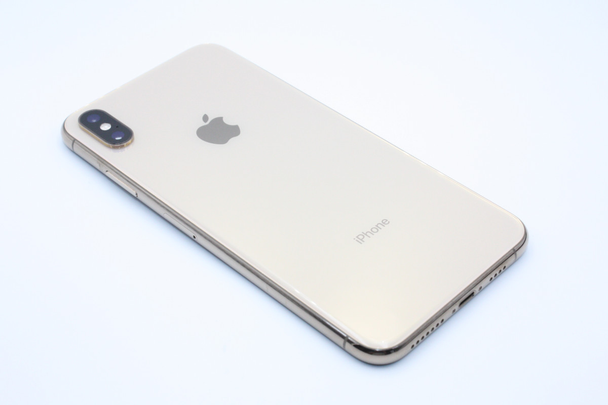 iPhone XS Max バッテリー状態良好(100%) iPhoneXSMax 64GB ゴールド