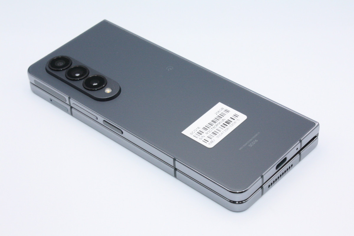 Galaxy Z Fold4 SCG16 au版SIMフリー グレイグリーン Bランク