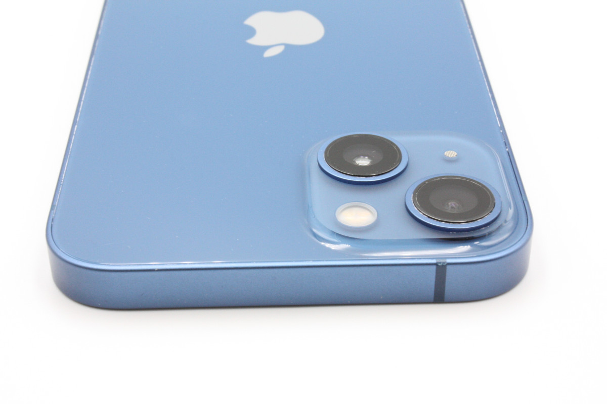 iPhone 13 バッテリー状態良好(100％) iPhone13 128GB ブルー SIM