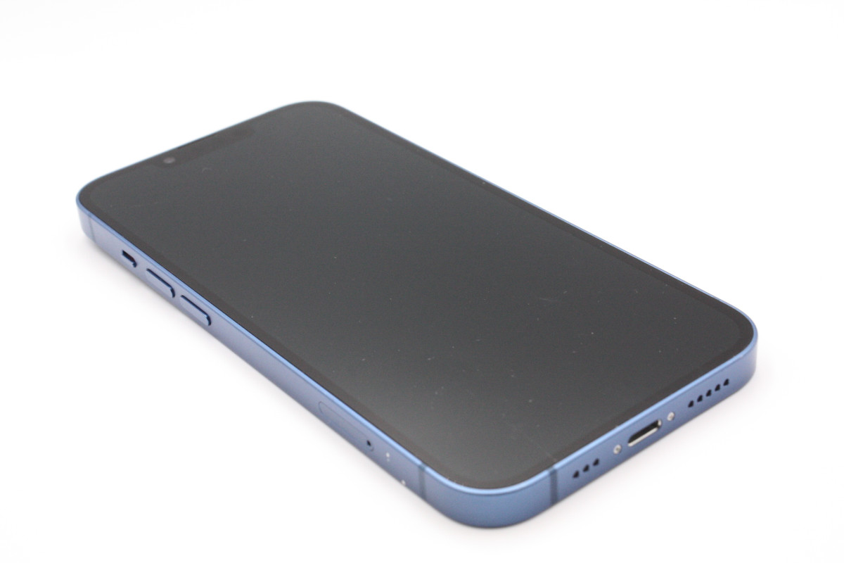 iPhone 13 バッテリー状態良好(100％) iPhone13 128GB ブルー SIM