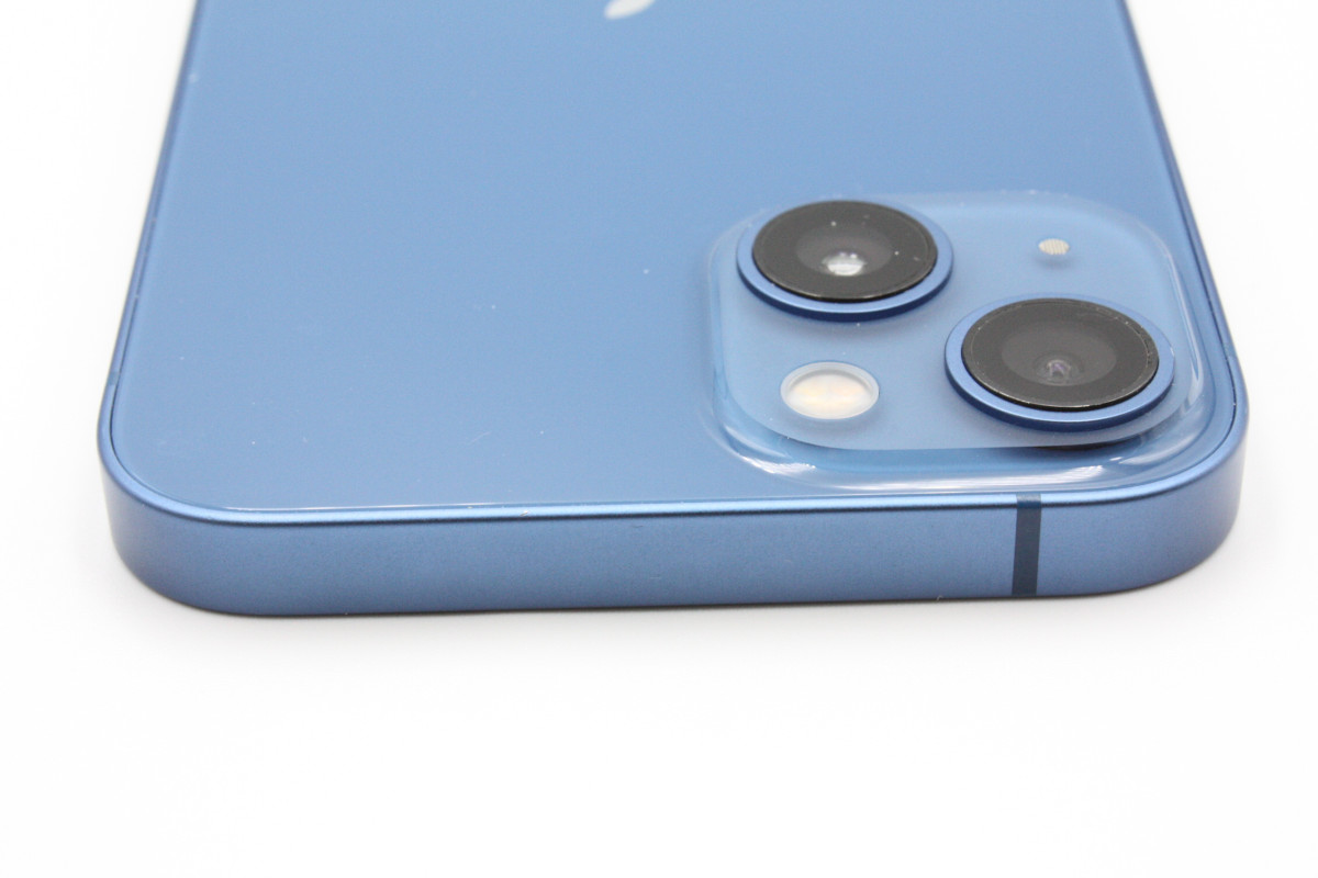 iPhone 13 バッテリー状態良好(100％) iPhone13 128GB ブルー SIM