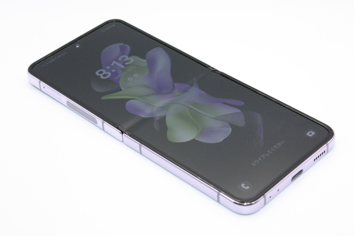 Galaxy Z Flip4 SCG17 au版SIMフリー ボラ パープル Aランク