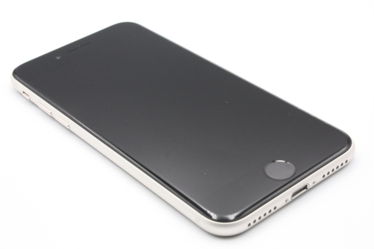 iPhoneSE 第3世代　64㎇　スターライト　バッテリー75% iPhone SE（第3世代） 【未使用品】iPhoneSE(第3世代) 64GB スター