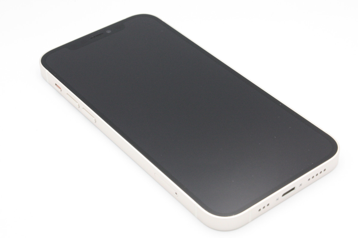 iPhone 12 美品 バッテリー新品同様(100%) iPhone12 64GB ホワイト SIM