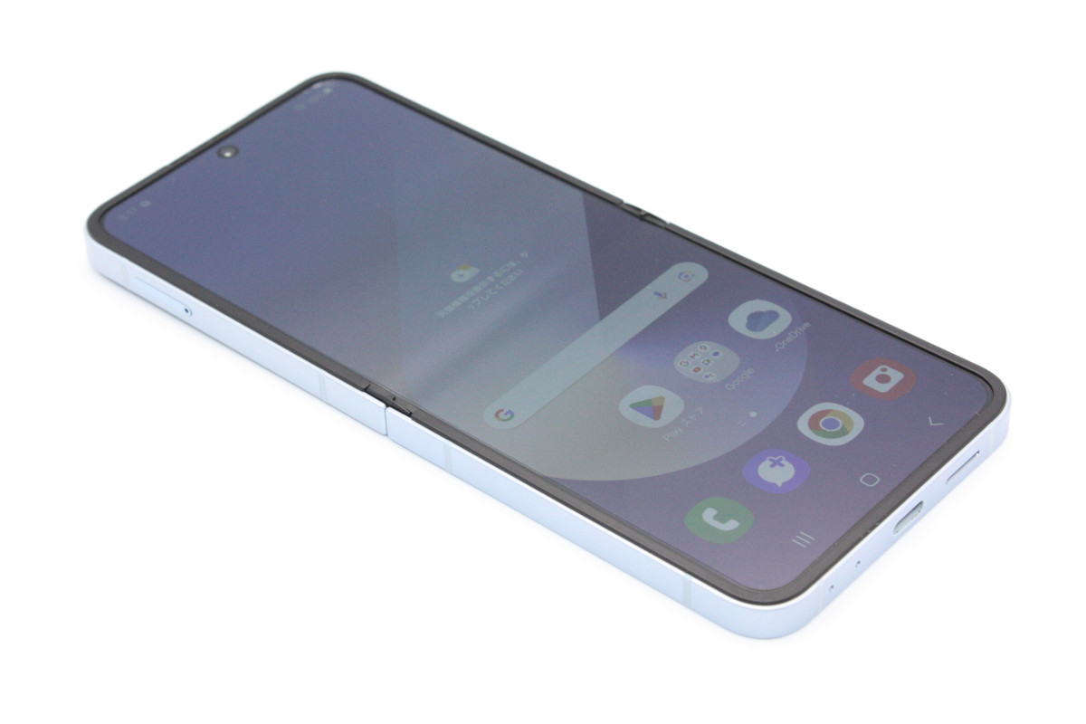 Galaxy Z 訳あり特価 美品 Flip6 SCG29 au版SIMフリーブルー Aランク