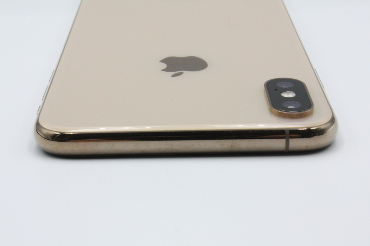 iPhone XS Max 訳あり特価 バッテリー状態良好(92%) 64GB ゴールド SIM